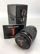 Vivitar Series 1, 105mm, F/2.5, Macro lens, Olympus fit with case