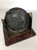 WW II Air Ministry Type P10 compass No. 18789T on a custom mount