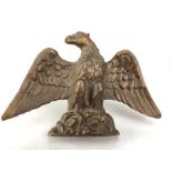 Heavy Brass Eagle possibly from an advertising sign