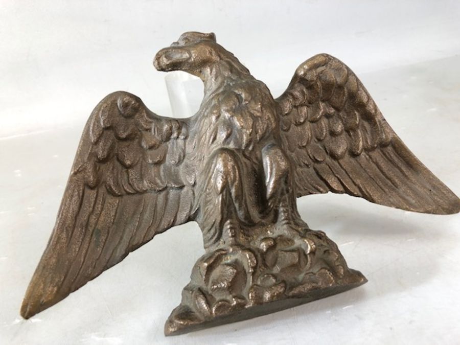 Heavy Brass Eagle possibly from an advertising sign - Image 2 of 4