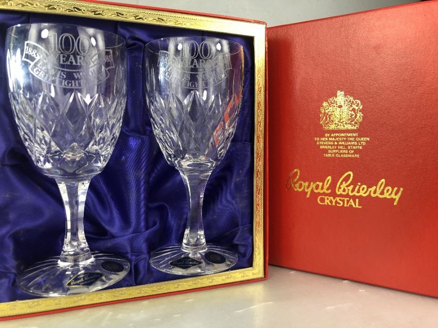 Collection of Glassware to include Royal Brierley, Stuart Caithness and Wedgwood. - Image 3 of 7