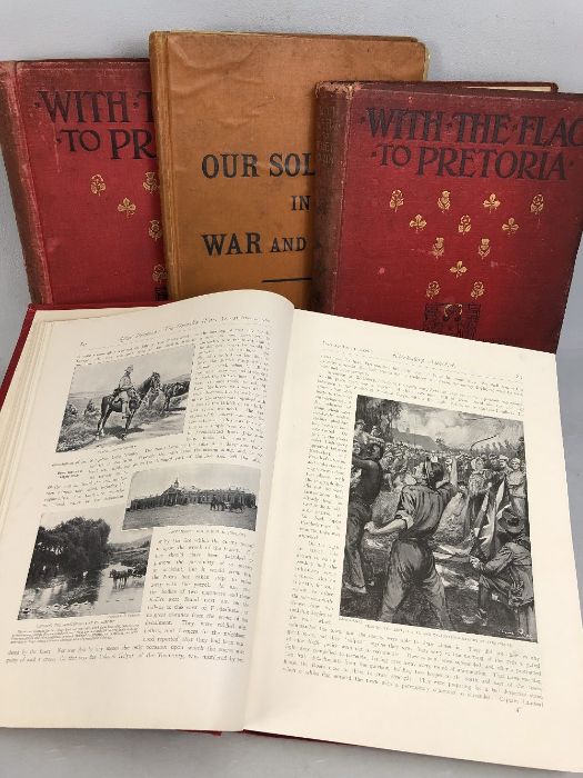 Military interest: H W Wilson, 'With the Flag to Pretoria', a history of the Boer War 1899-1900,