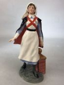 Royal Doulton Classics figure of a Nurse 'HN4287', approx 22cm in height