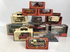 Collection of boxed collectable diecast vehicles, to include Days Gone, The Village collection,