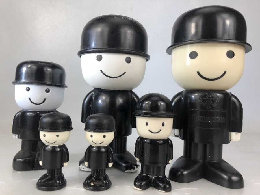 Collection of Homepride flour men, in various sizes, the largest approx 21cm, some A/F