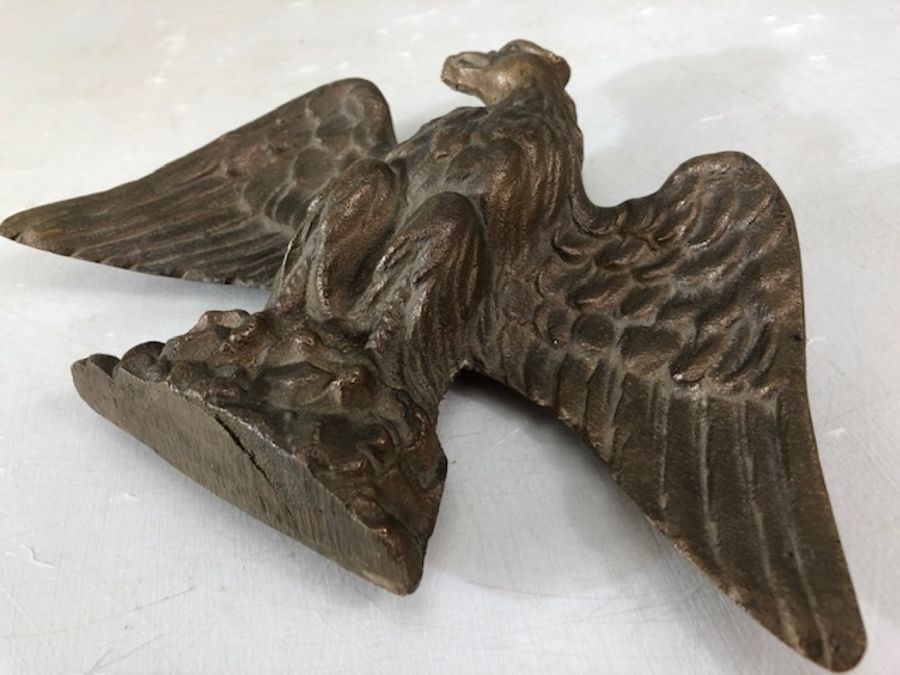 Heavy Brass Eagle possibly from an advertising sign - Image 4 of 4