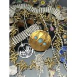 Good collection of costume jewellery to include cufflinks, necklaces etc