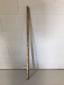 Sport Fishing interest: B James & Son England Avocet Rod three piece split cane rod