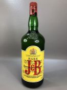 SOLD ON BEHALF OF THE RNLI LYME REGIS: Three litre bottle of J & B Rare blended scotch whiskey