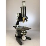 Watson of London, Service II microscope, with adjustable platform