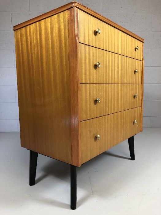 Mid Century chest of four drawers - Image 5 of 5