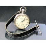 Silver coloured Pocket watch by West End Watch Co, marked to dial Imperatror SWISS MADE engraved