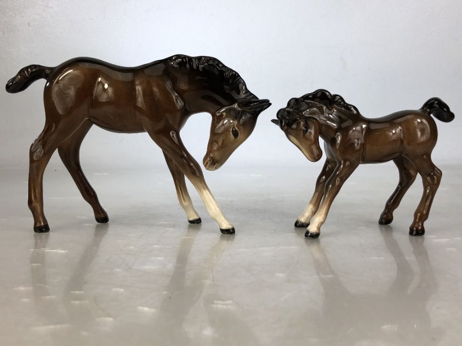 Collection of 11 Beswick horses of varying heights, to include New Forest Pony, rearing Welsh Cob, - Image 7 of 14