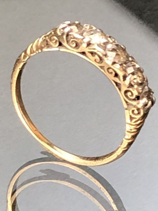 Five Stone Diamond ring size 'L' - Image 3 of 3