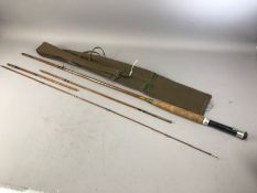 Sport Fishing interest: Venus split cane fishing rod A/F