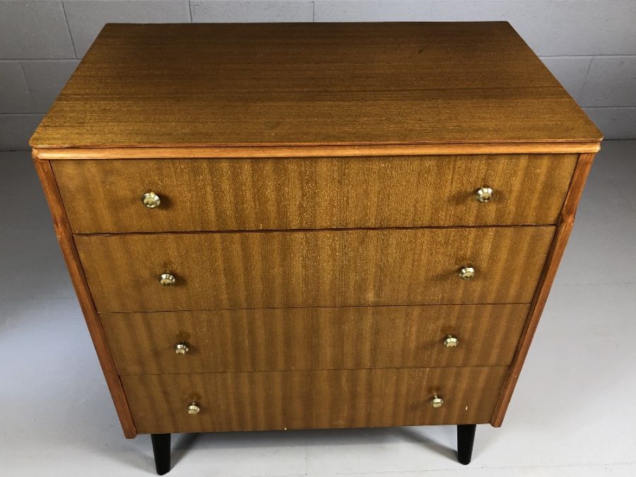 Mid Century chest of four drawers - Image 2 of 5