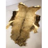 Fur skin Rug approx 185cm long