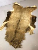 Fur skin Rug approx 185cm long