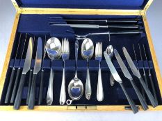 Boxed cutlery set by Walker and Hall