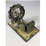 Vintage Miniature Marklin (Germany) clockwork model / Toy of a Ferris Wheel, (not working) on a