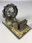 Vintage Miniature Marklin (Germany) clockwork model / Toy of a Ferris Wheel, (not working) on a