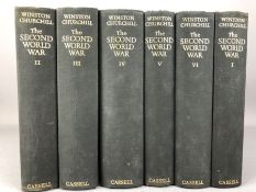 World War II Interest: WINSTON S. CHURCHILL: 'The Second World War', Vols I - VI, Published by