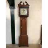 30 hour longcase clock by John Hallett of Church Street and Butter Market, Lyme Regis (working