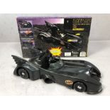 Boxed Toybiz Batman Batmobile with concealed rocket launcher (A/F)