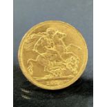 Gold Full Sovereign dated 1918