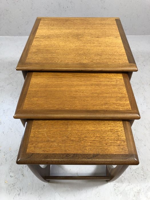 Mid Century next of three tables