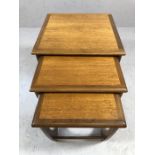 Mid Century next of three tables