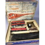 Ever Ready electric train set, battery operated , London Transport Underground, model OO guage,