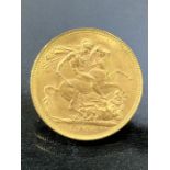 Gold Full Sovereign dated 1900
