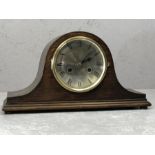 'Napoleon Hat' 1930s mantel clock, probably German, the movement restored and serviced 2019, case