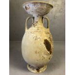 Large Greek / Italic pottery amphora, approx 30cm tall