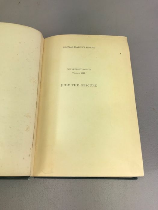 HARDY (Thomas) 'Jude the Obscure, The Wessex Novels Volume VIII', 1st edition, 1896, Osgood, - Image 9 of 17