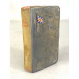 Holy Bible by EYRE & SPOTTISWOODE with distinctive Hallmarked Silver front cover with an applied