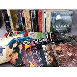 Vinyl: Collection of records Albums to include Rolling Stones, The Beatles, The Who, John Lennon