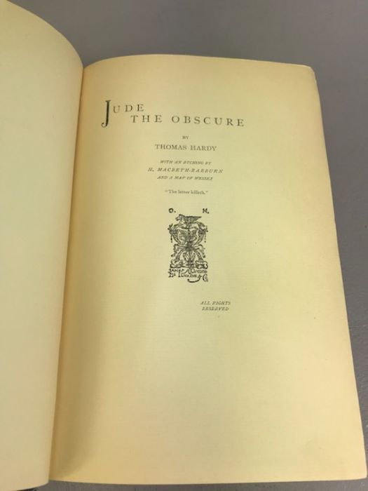 HARDY (Thomas) 'Jude the Obscure, The Wessex Novels Volume VIII', 1st edition, 1896, Osgood, - Image 13 of 17