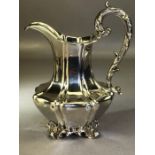 Silver Antique Creamer jug Hallmarked for London 1837 by maker Edward, Edward junior, John & William