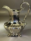 Silver Antique Creamer jug Hallmarked for London 1837 by maker Edward, Edward junior, John & William