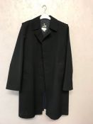 Military or Police Interest: Vintage coat, possibly constabulary, by maker 'JS', large or extra