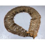 Large snakeskin, approx 385cm in length