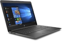 1 BOXED HP 14-CK0000NA 14-INCH LAPTOP, GREY, INTEL I3-7020U, 4 GB RAM, 128 GB SSD, INTEL HD GRAPHICS