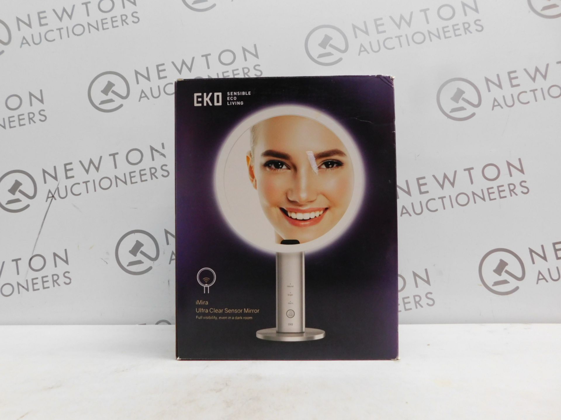 1 BOXED EKO IMIRA ULTRA-CLEAR SENSOR LIGHT UP MIRROR RRP Â£129