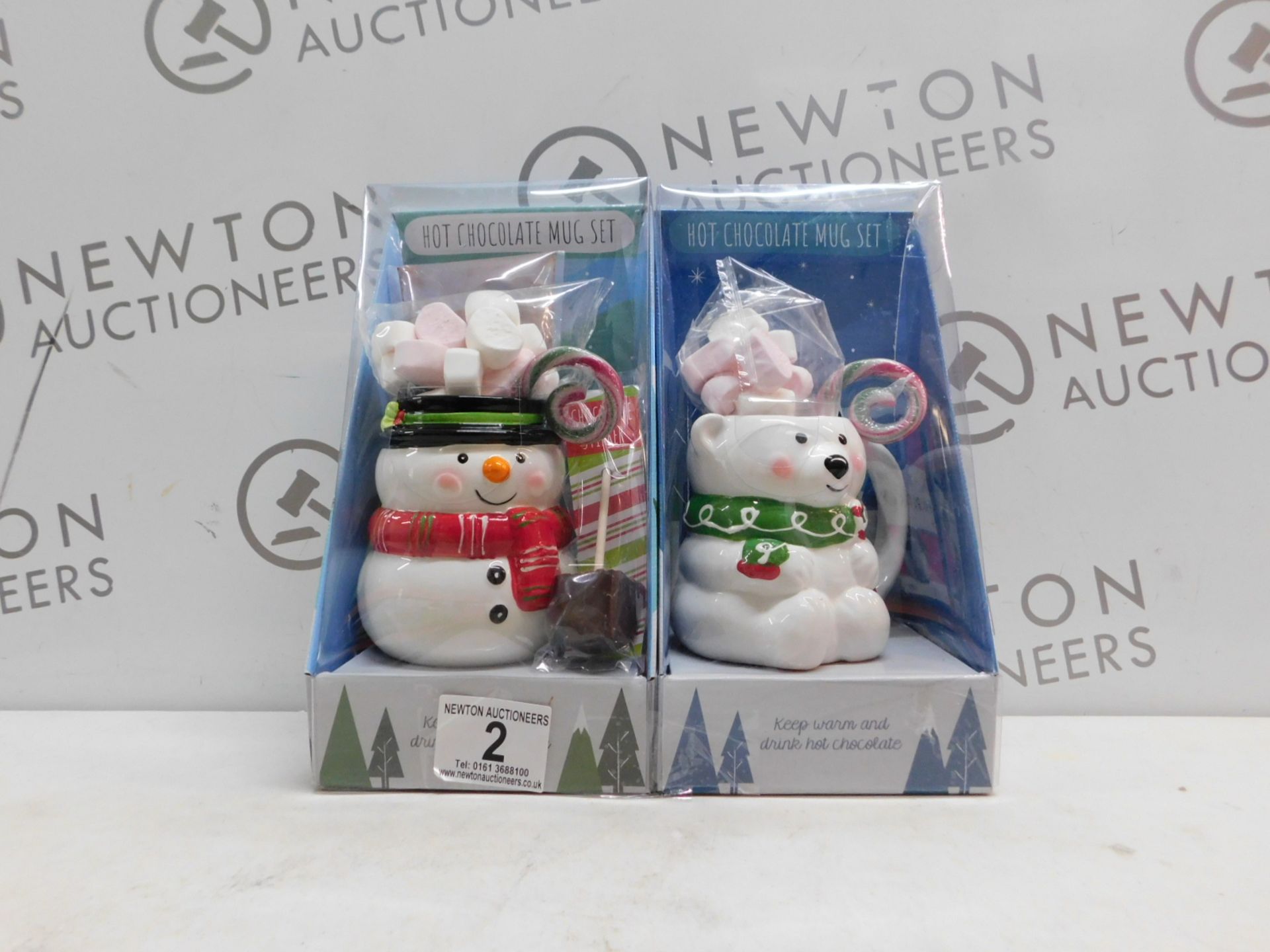 1 BOXED HOT CHOCOLATE MUG SET RRP Â£29