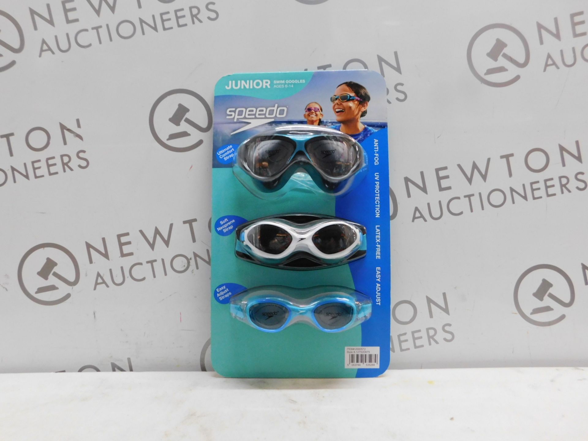 1 BRAND NEW PACK OF SPEEDO JUNIOR SWIM GOGGLES RRP Â£29