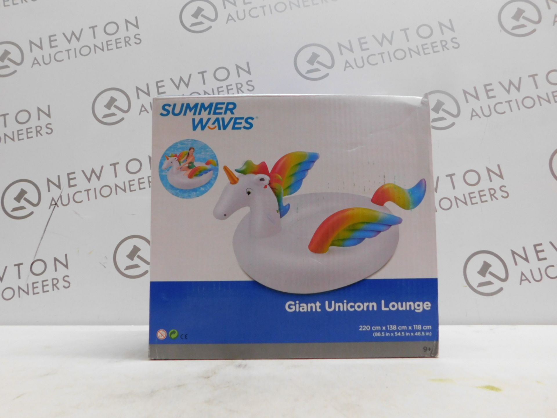 1 BOXED POLYGROUP SUMMER WAVES GIANT UNICORN LOUNGE RRP Â£29.99