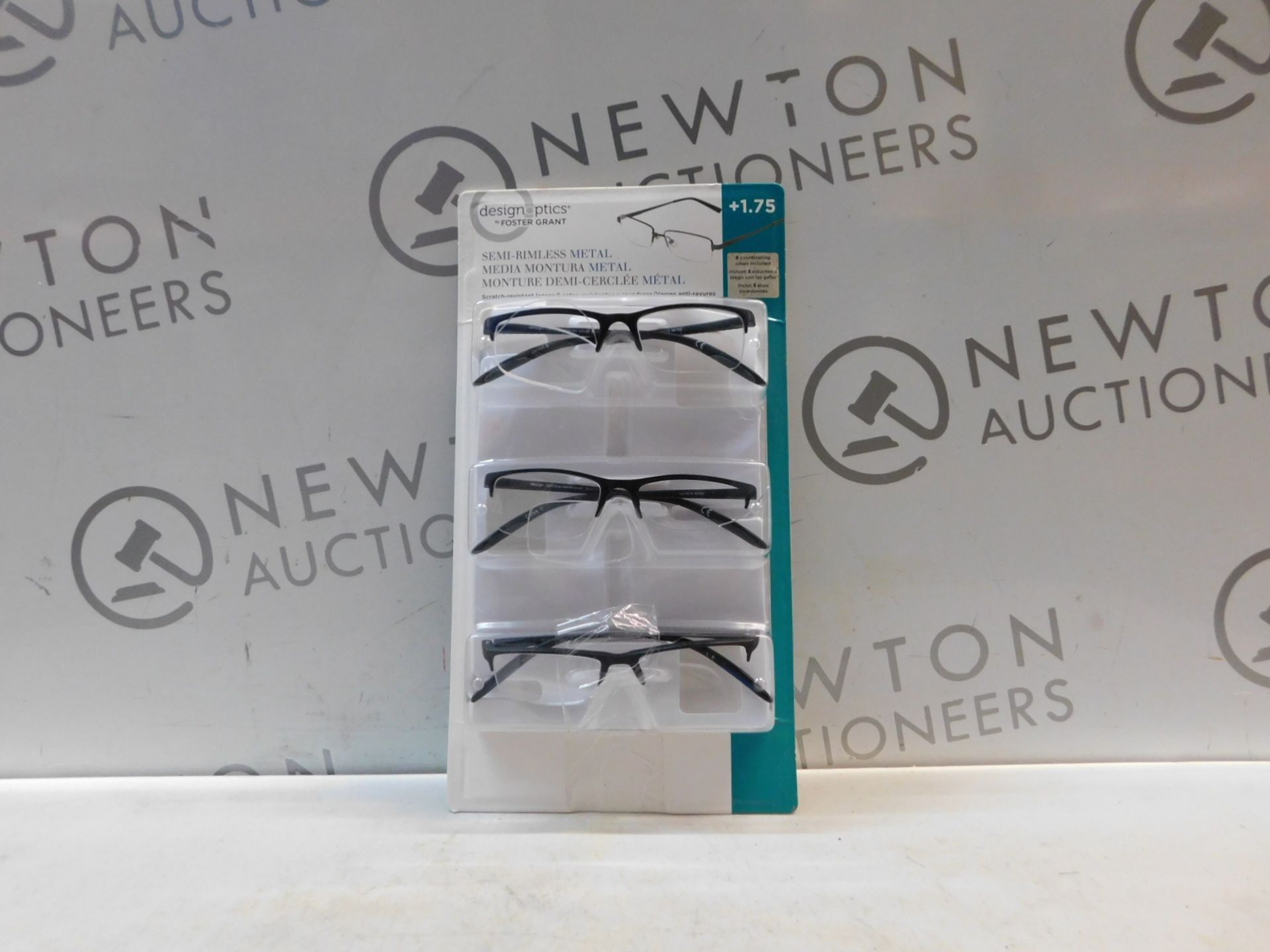 1 PACK OF DESIGNOPTICS READING GLASSES IN +1.75 STRENGTH RRP Â£22.99