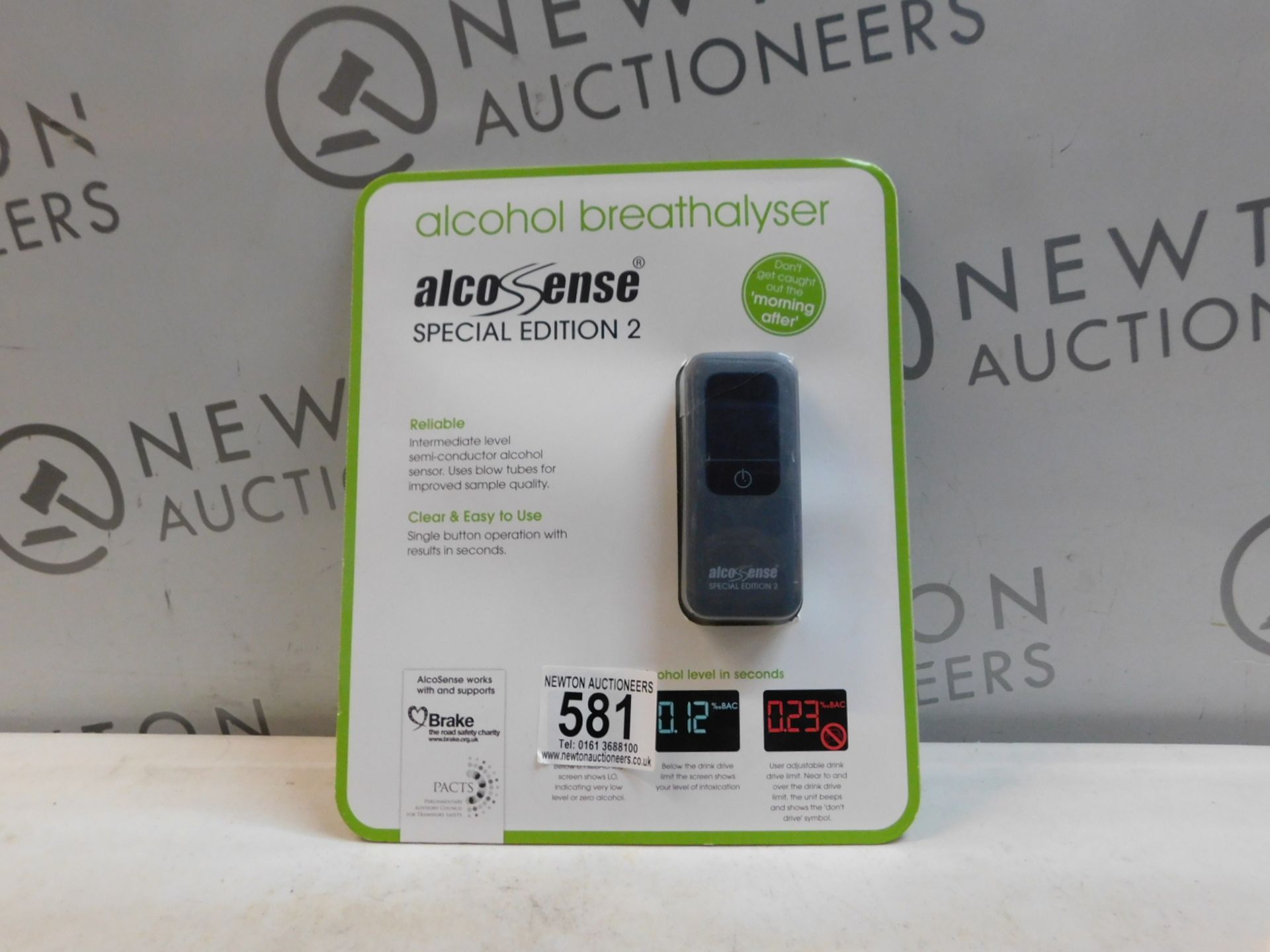1 PACK OF ALCOSENSE ALCOHOL BREATHALYSER SPECIAL EDITION 2 RRP Â£49.99